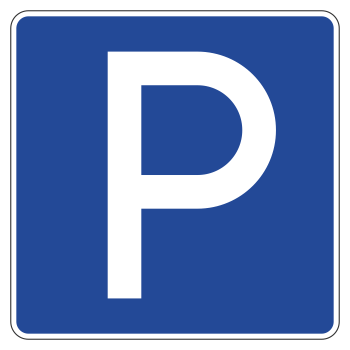 Дорожный знак 6.4 «Место стоянки»